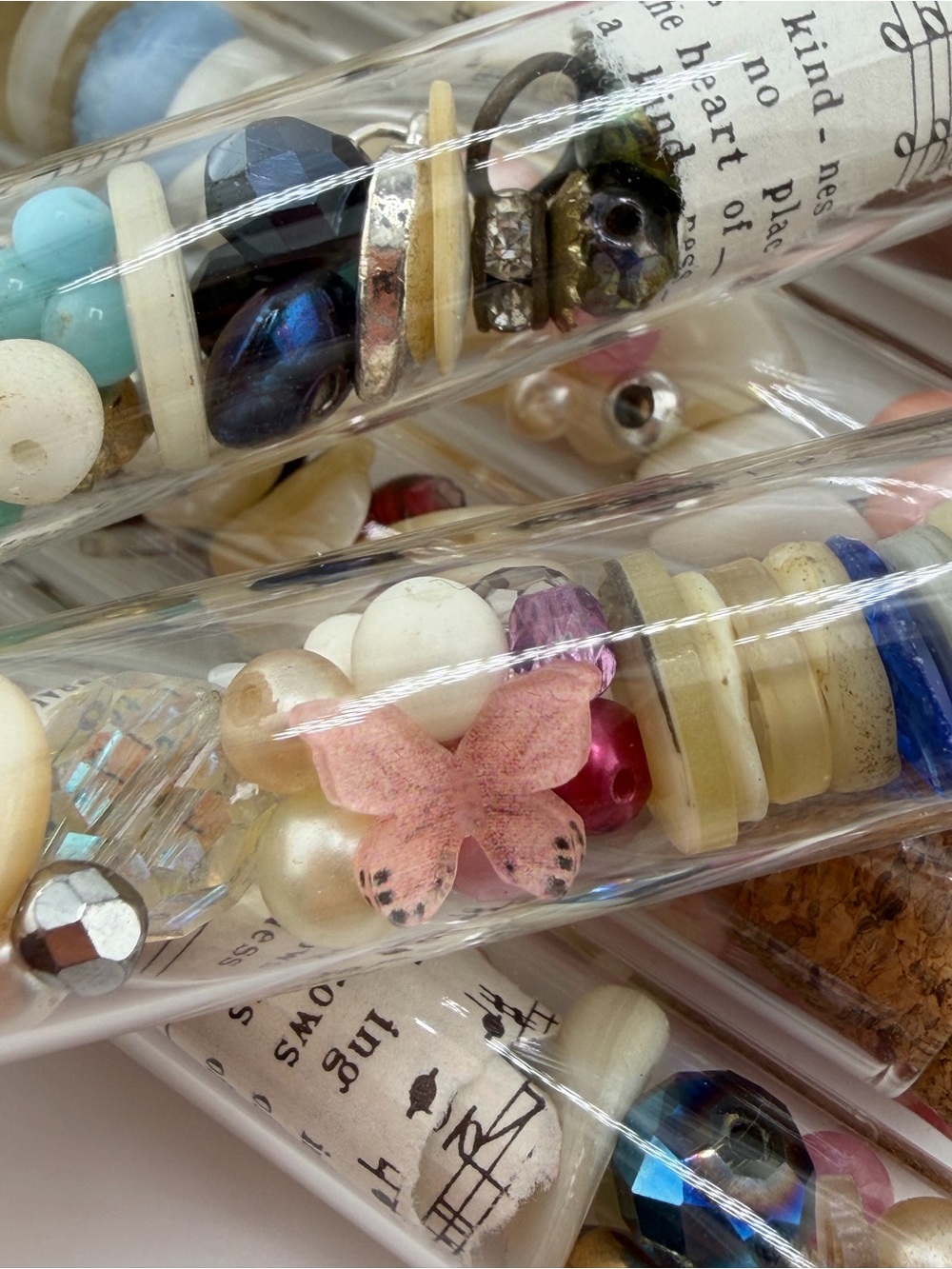 Time Capsules of Grandma’s Love Vintage Beads Jewelry Hymnals 🎶